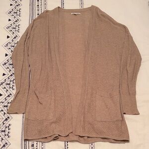 American Eagle Outfitters Light Brown Cardigan